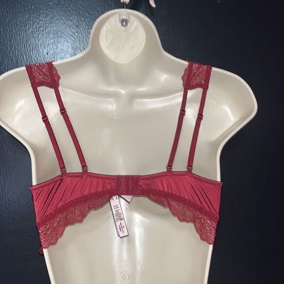 Victoria’s Secret bralette. Deep red. Size medium. - Picture 6 of 11